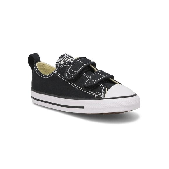 Converse Chuck Taylor Toddler 2V Low Top in Black - Picture 1 of 3